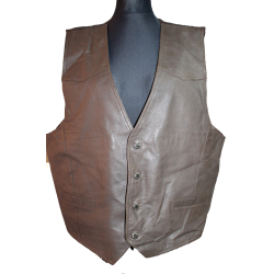 KAMIZELKA SKÓRA JOHN F.GEE rozm. 2XL